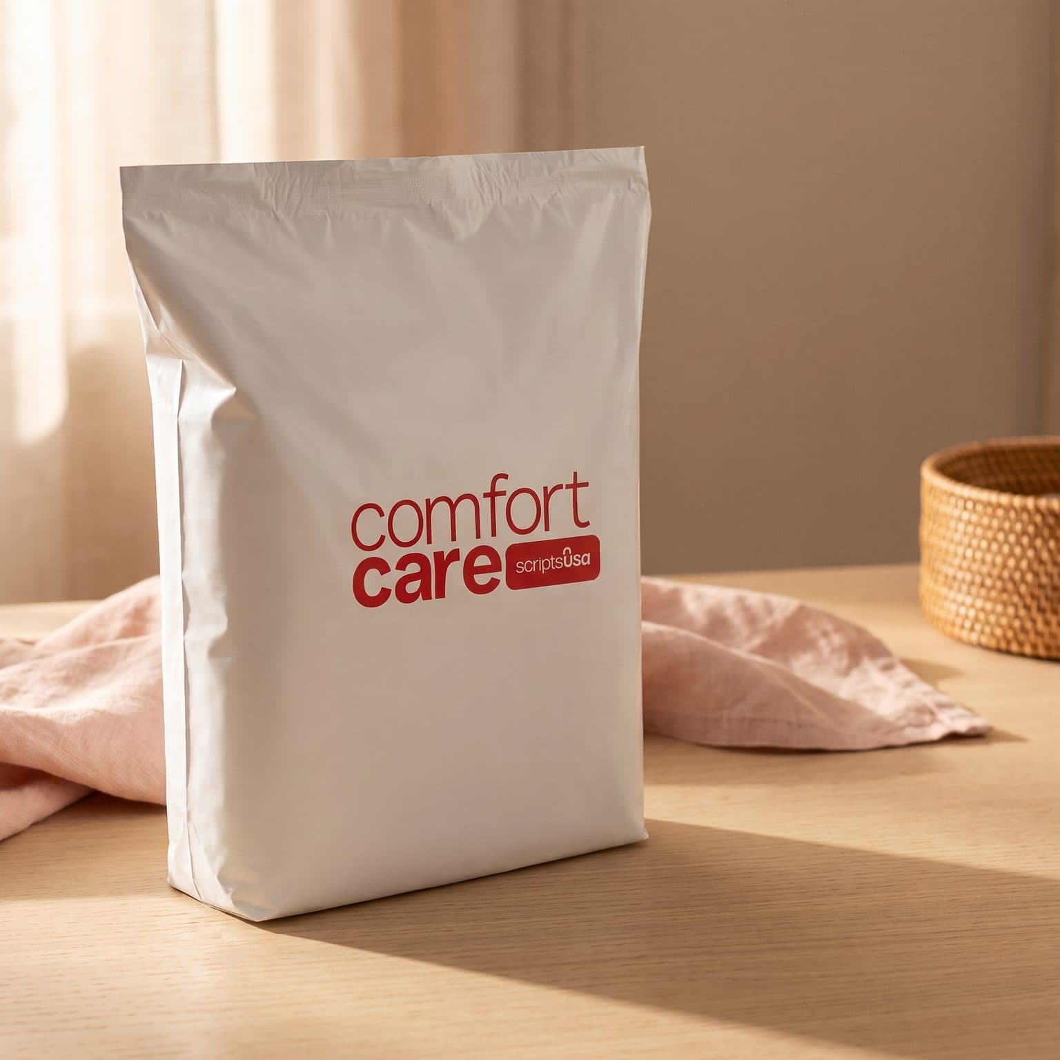 Sealed Comfort Care ScriptsUSA package for the Heavy package.